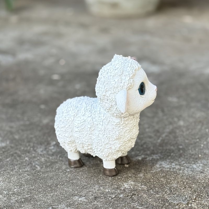 置物 オブジェ ガーデンオーナメント 羊 ヒツジ 屋外 屋内 室内