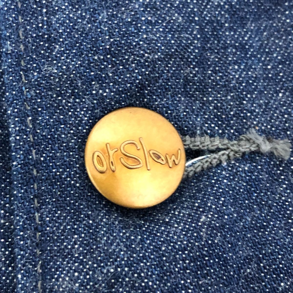 □□orSlow ジャケット ノーカラーカバーオール サイズ1 古着