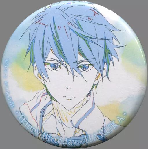 Free! Birthday 缶バッジ 七瀬 遙