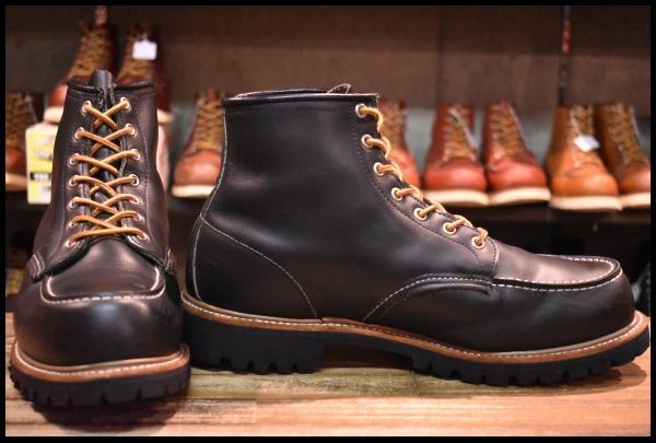 REDWING レッドウイング 8136 USA10 ブラック 11EE 良品 羽タグ】レッドウィング 8136 ビブラム アイリッシュ