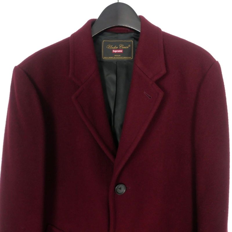 シュプリーム SUPREME × UNDERCOVER 16AW Wool Overcoat チェスター