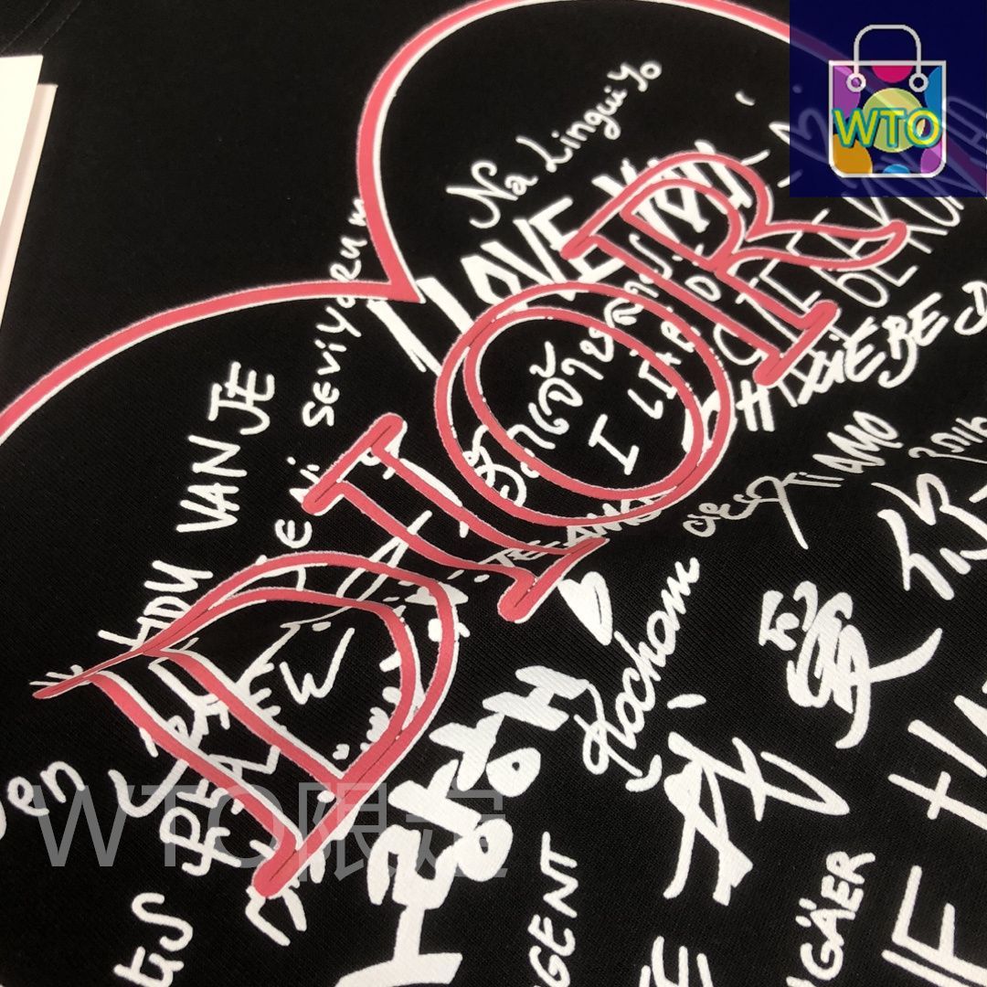 本日限定特価】DIOR クルーネックTシャツ - 高品質コットンで 本日限定特価】DIOR クルーネックTシャツ - 高品質コットンで