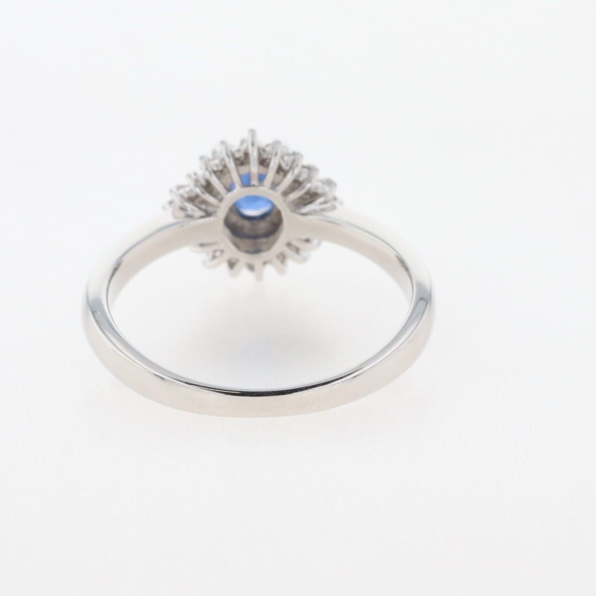 pt900k18コンビサファイアリング約8号 Pt900 サファイアリング 8号 pt900k18コンビサファイアリング約8