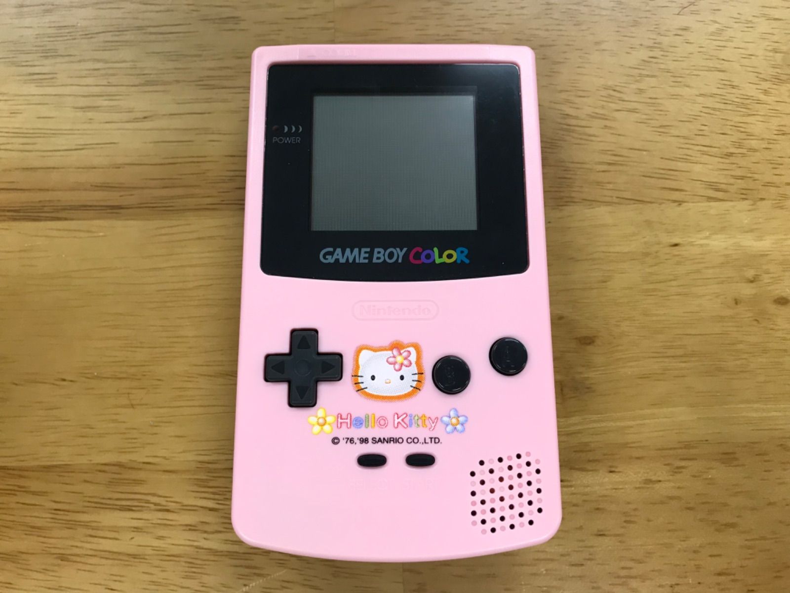 ゲームボーイカラー ハローキティ限定色 GBC サンリオ - メルカリ