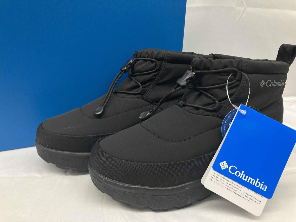 Columbia コロンビア イエローテイル ショーティー ウォータープルーフ ショートブーツ 24cm ブラック タグ き YU2743-010