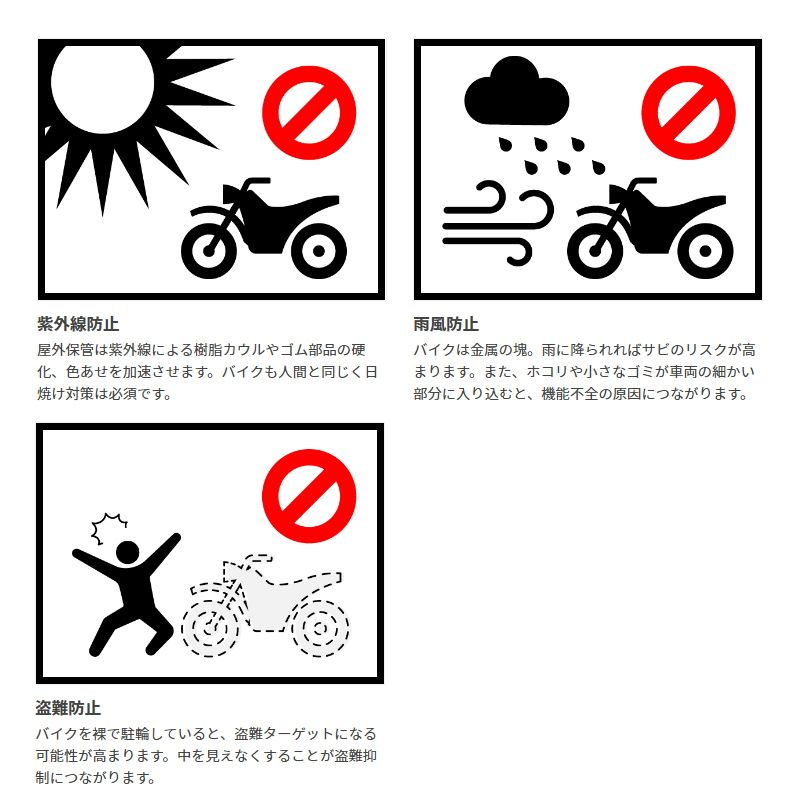 DOPPELGANGER バイクシェルター3