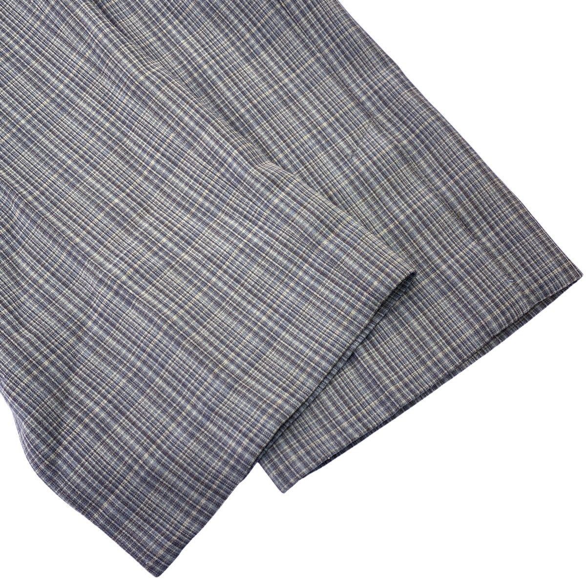 AURALEE オーラリー 20SS HARD TWIST WOOL DOUBLE FACE CHECK