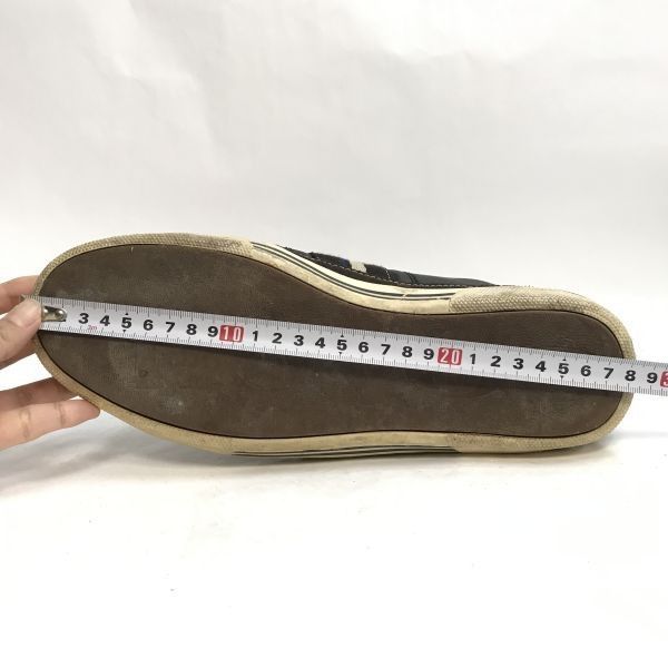 COACH/コーチ☆レザースニーカー【size:9.5M/27.0-27.5/brown/茶】靴