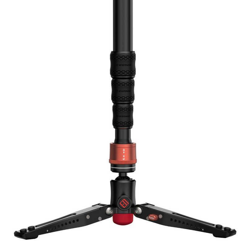 【激安大特価！】 送料無料 ♥ 未開梱 IFOOTAGE 自立式一脚 COBRA3 自立式 |4段 |アルミ CB3A180T