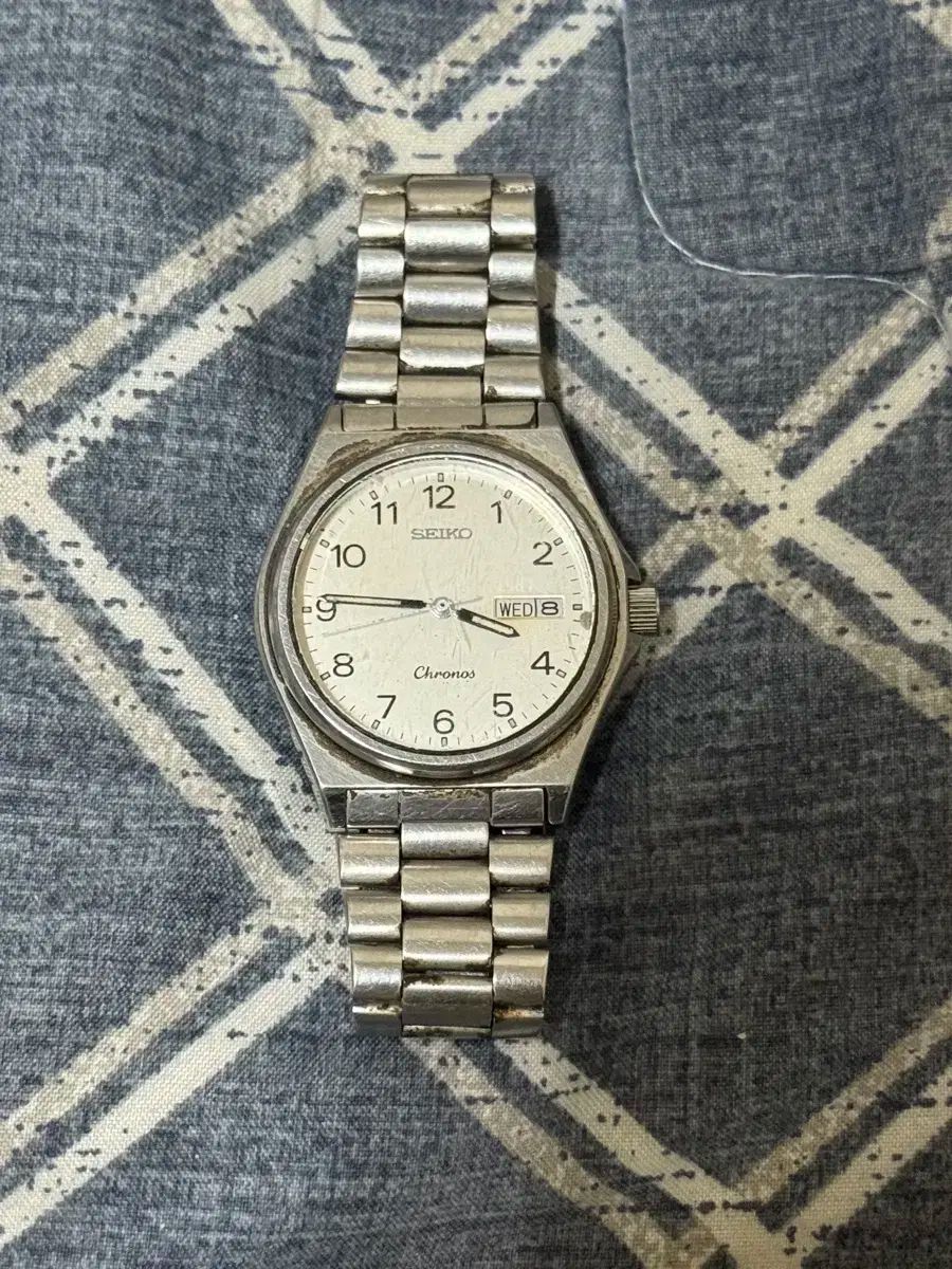 SEIKO セイコー クロノス ヴィンテージ メタル 時計 5H23-7060