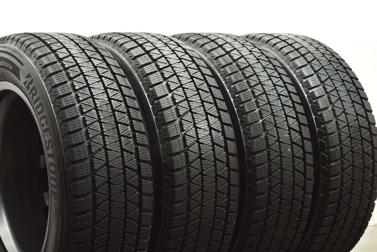 バリ溝 DM-V3付 バルミナ 18in 7.5J 42 PCD114.3 ブリヂストン ブリザック 235 60R18 CX-60 CX-80 T33 エクストレイル FFCRYSTALESIA_COM