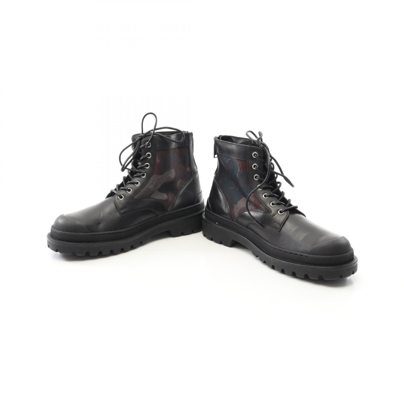 ディオール Dior ブーツ EXPLORER レザー ブーツ メンズ Used A - メルカリ