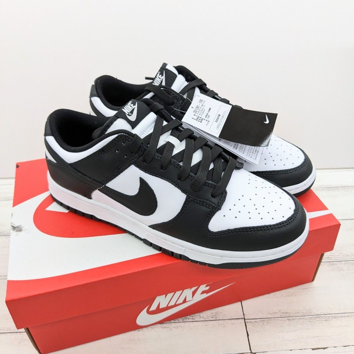 NIKE DUNK LOW PANDA WHITE BLACK 27