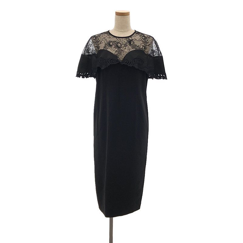 Mame Kurogouchi / マメクロゴウチ | Leaver Lace Classical Dress 