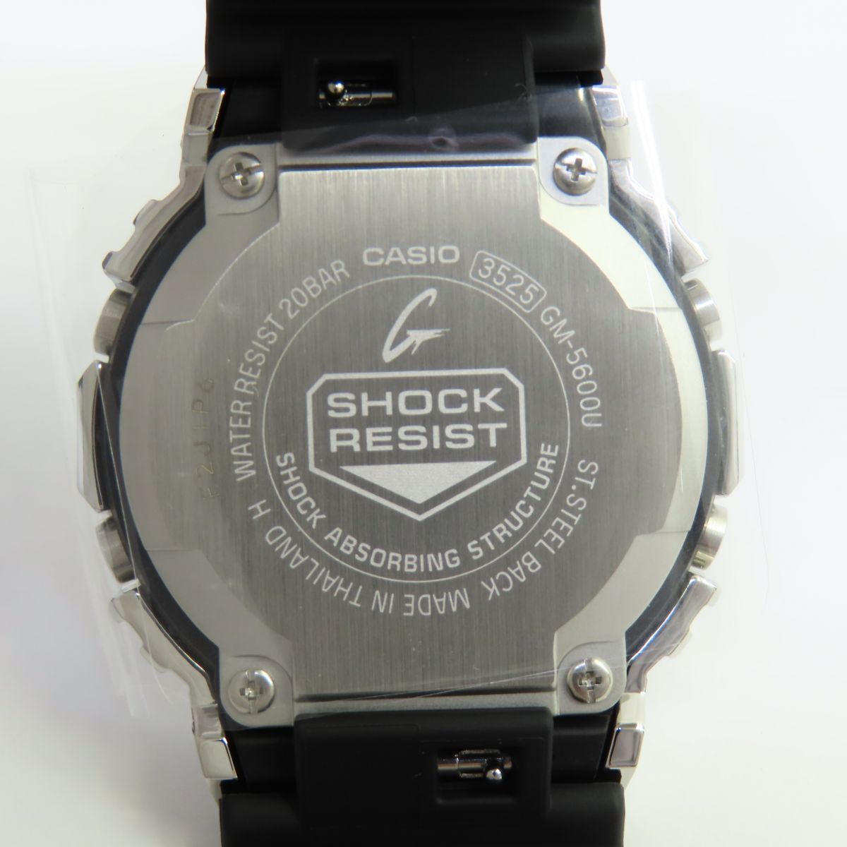 CASIO G-SHOCK /GMー5600Uー1JFメタルカバード G-SHOCK カシオ CASIO メタルカバード 5600 GM-5600U-1JF メンズ