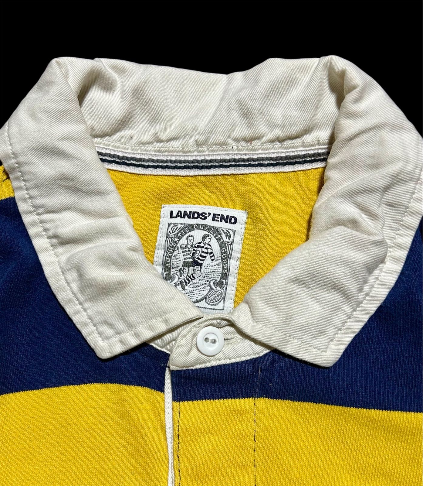 Lands' End Authentic Rugby XL ラガーシャツ DSC04025.JPG
