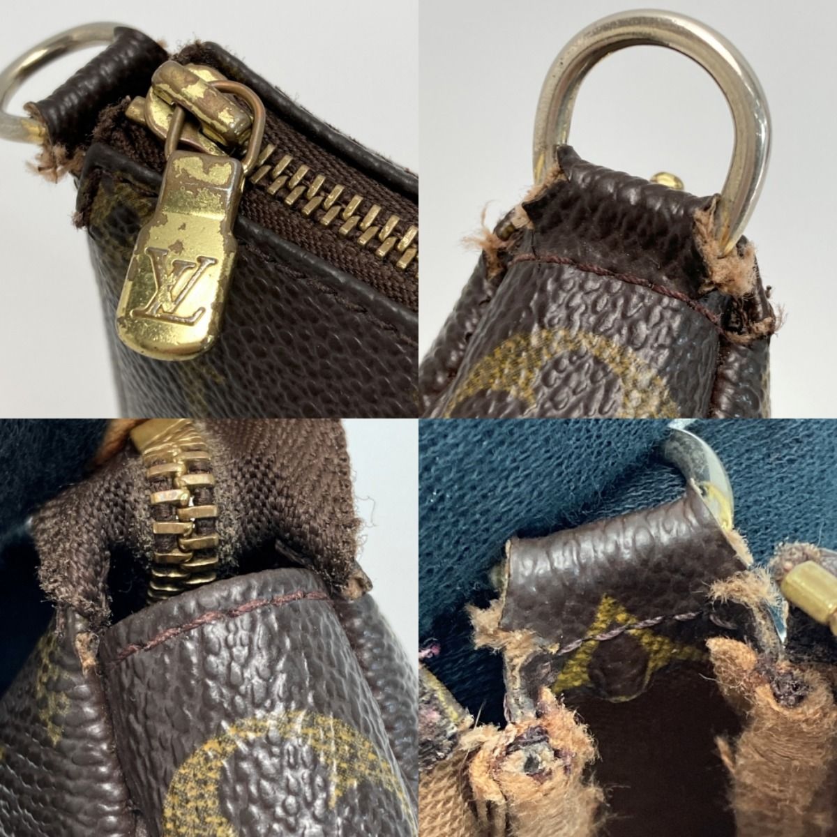 ルイヴィトン　ポシェットアクセソワール　モノグラム　アクセサリーポーチ LOUIS VUITTON ポシェット アクセソワール アクセサリーポーチ
