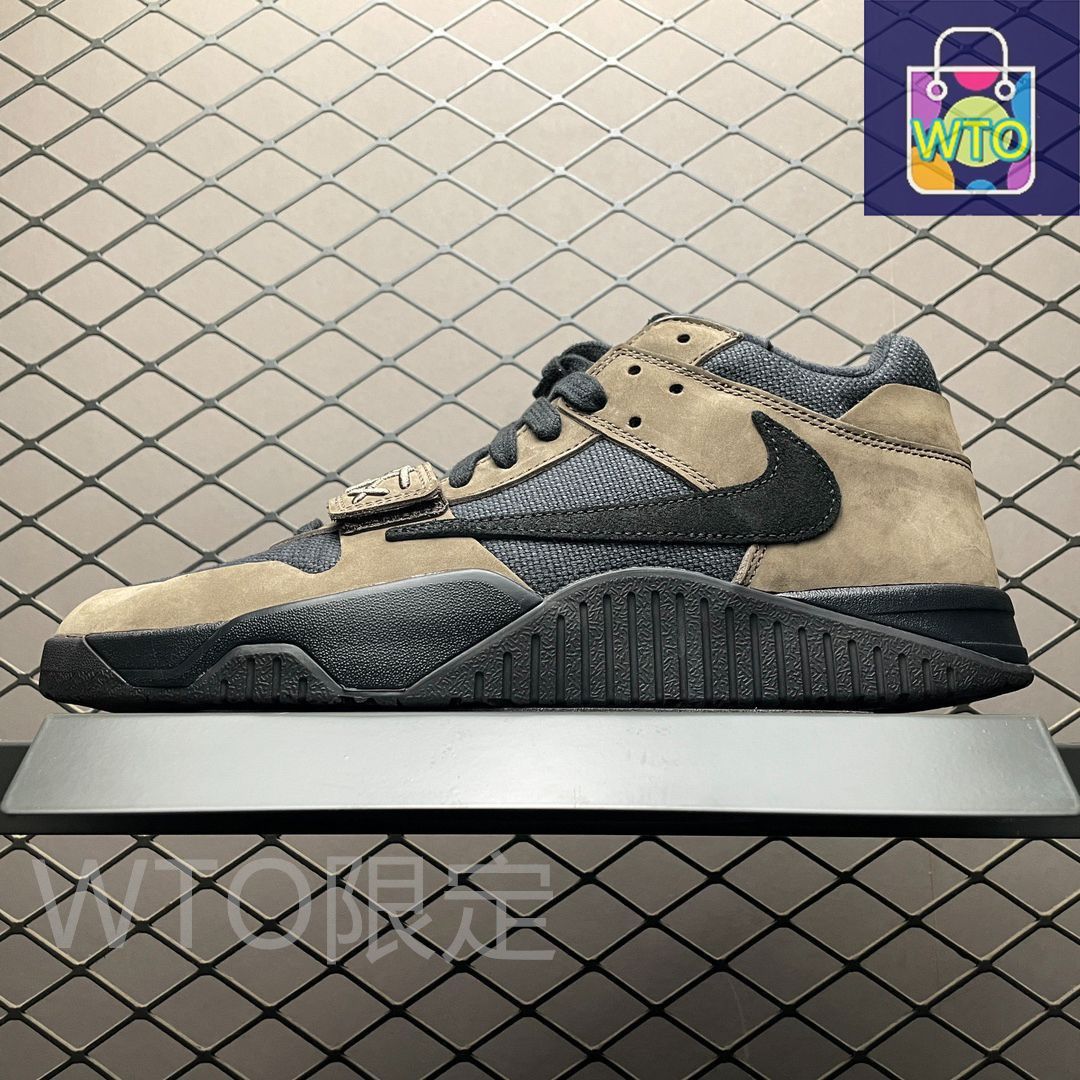 シューズ(男性用) Travis scotto aj5 Size 5 - Jordan 1 Low Golf x Travis Scott Neutral Olive for