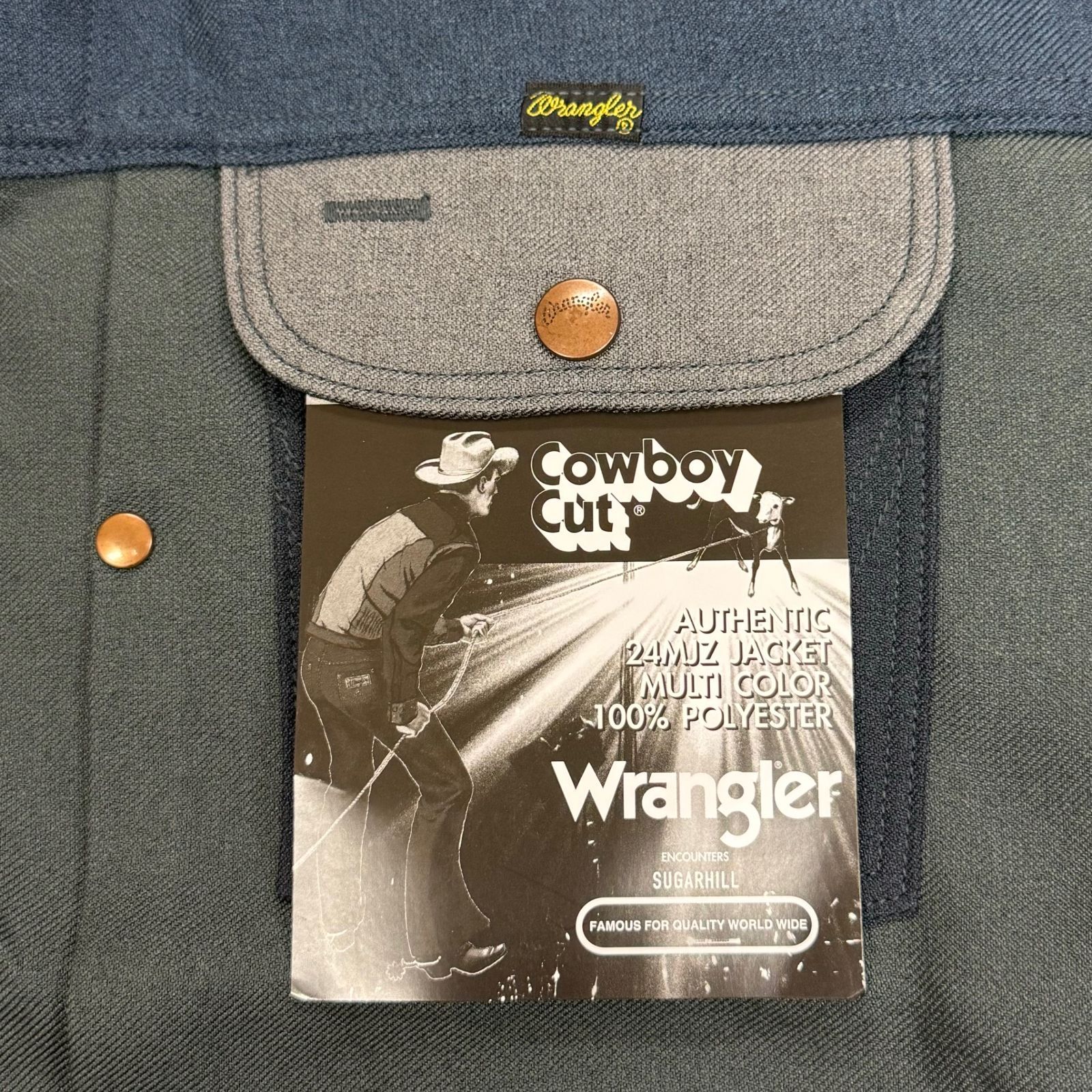 定価71500円 新品 SUGARHILL × WRANGLER 24SS MULTI COLOR 24MJZ