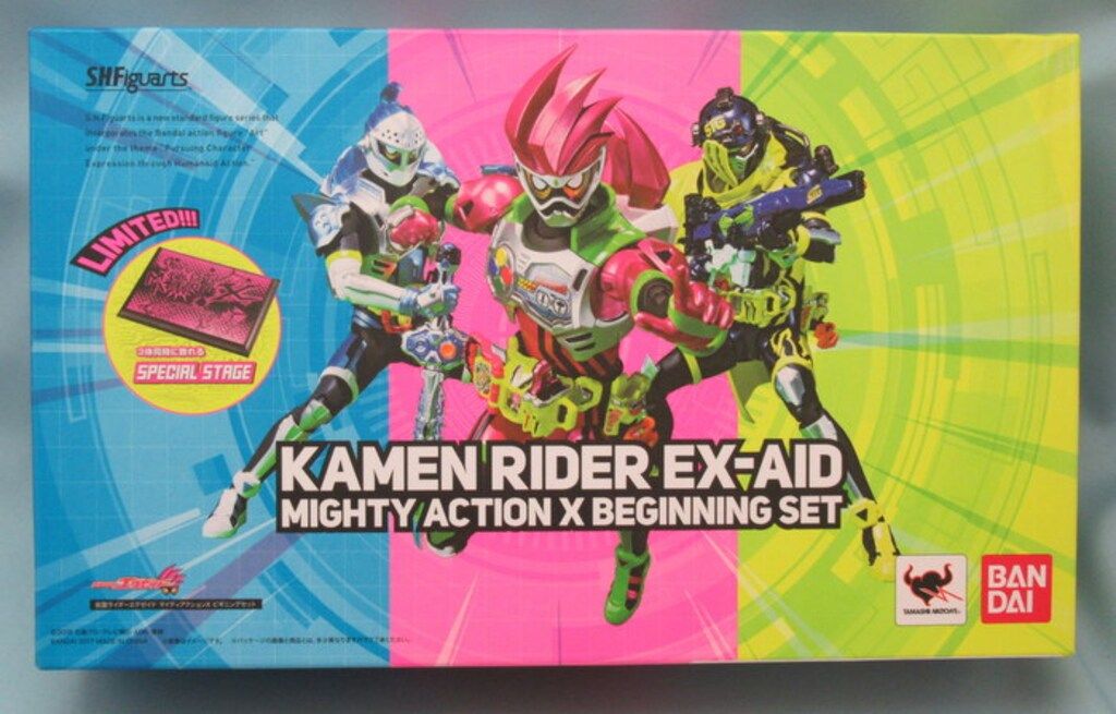 バンダイ S.H.Figuarts 仮面ライダーエグゼイド マイティアクションX 