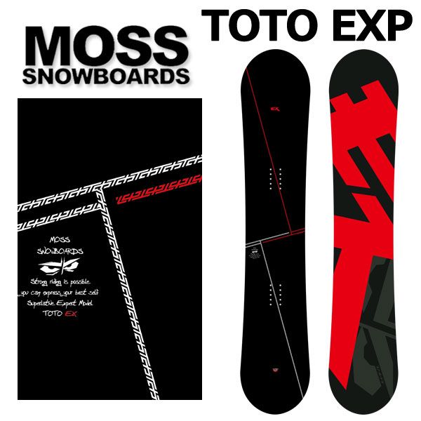 スノーボード 24-25 MOSS TOTO exp 151 24-25 MOSS SNOWBOARDS モススノーボード TOTO EXP トト