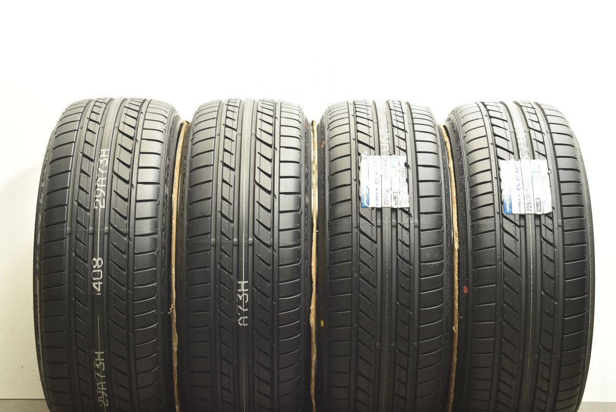 【90％OFF超高級ブランド】 バリ溝 ロクサーニ クロノグラスター 20in 8.5J 45 PCD114.3 グッドイヤー イーグル LS EXE 225 35R20 クラウン カムリ アテンザ