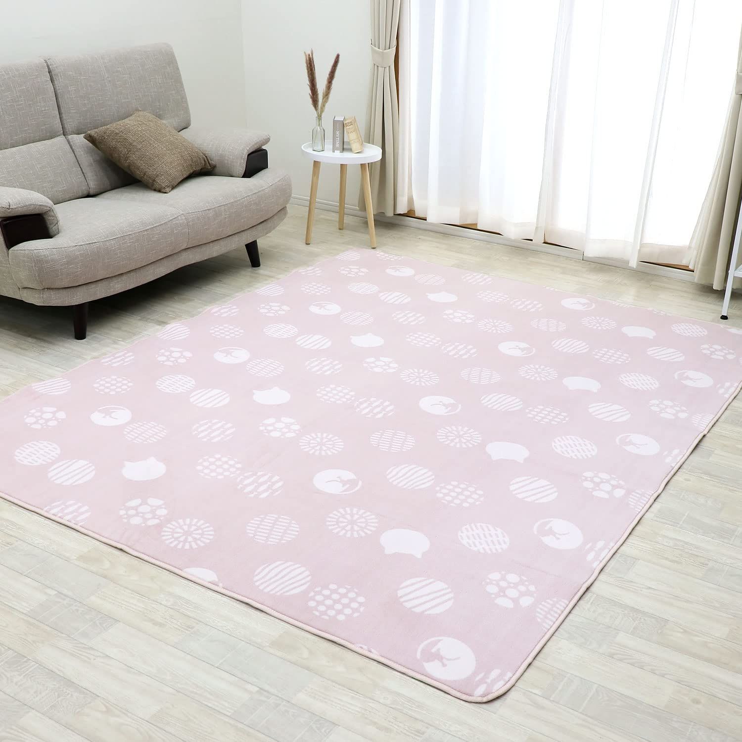 カステ ラグ L 2000×2000 シルバー | Francfranc（フランフラン）公式