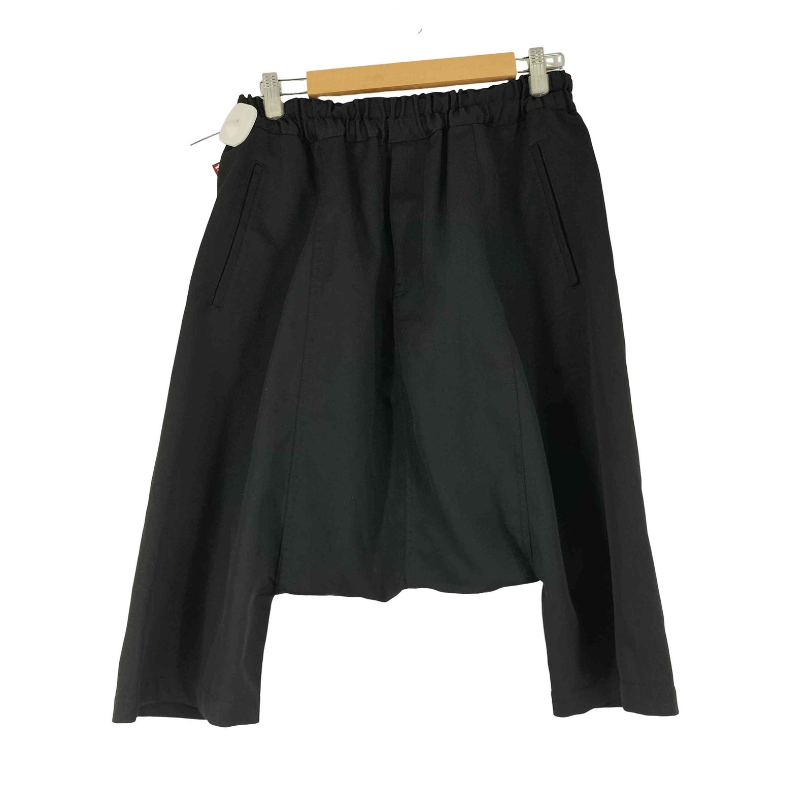 ブラックコムデギャルソン BLACK COMME des GARCONS AD2012 サルエルハーフパンツ メンズ JPN S