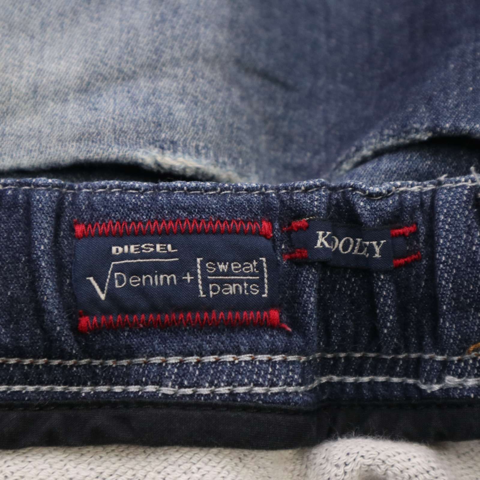 美品】DIESEL ジョグジーンズ KROOLEY ストレッチ ダメージ 29 DIESEL 
