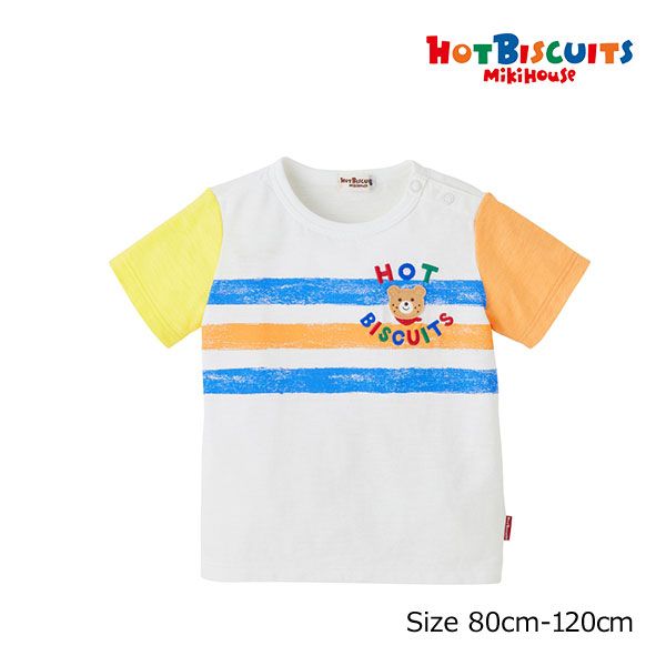 【100cm】ミキハウス ホットビスケッツ Tシャツ 5枚セット ミキハウス ホットビスケッツ ワールドツアー Tシャツ 100