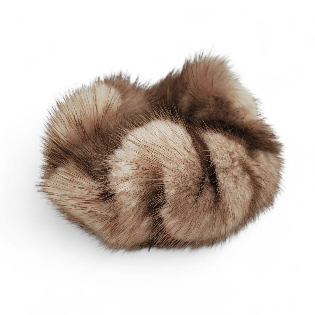 acca couture アッカクチュール ミンクシュシュ ファー ヘア ヘアゴム ファー フランス製