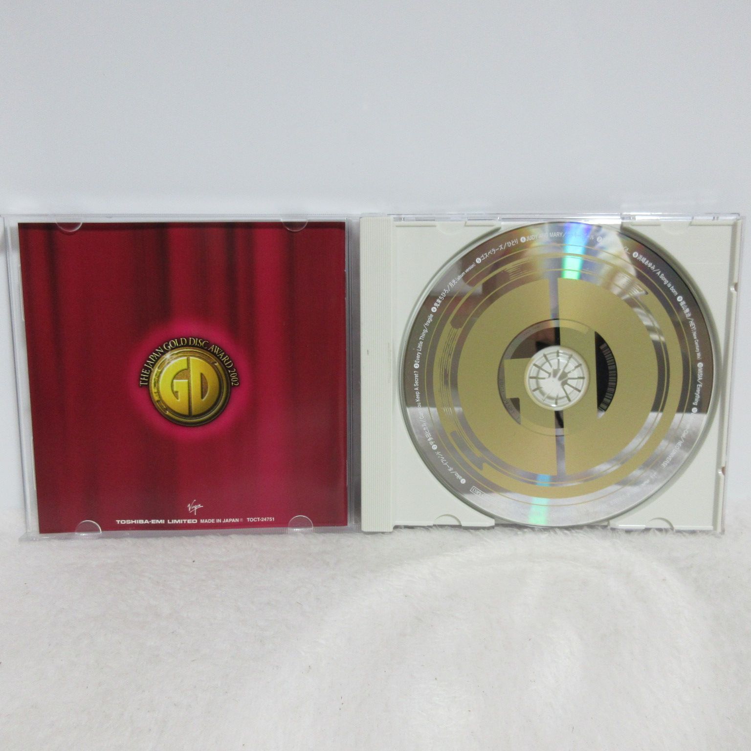 【CD】THE JAPAN GOLD DISC AWARD 2002 | TOCT-24751 | aiko/Every Little Thing/JUDY AND MARY/L’Arc-en-Ciel 他