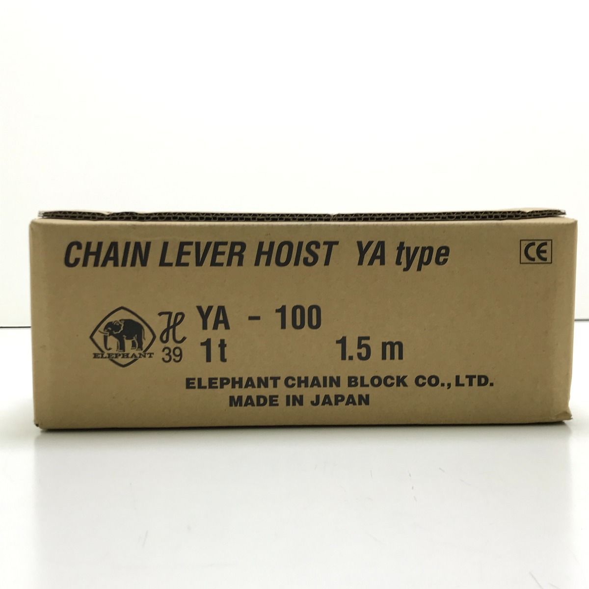 $$ ELEPHANT エレファント レバーブロック 1t 1.5ｍ YA-100