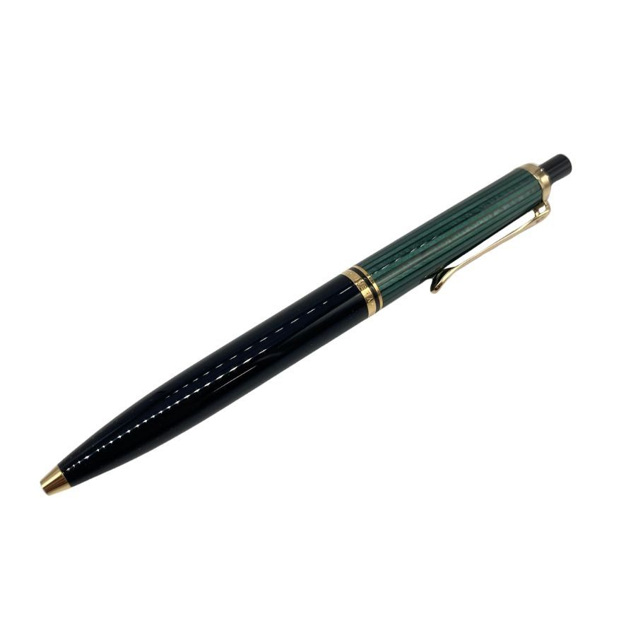 ペリカン ボールペン スーベレーン ノック式 緑縞 ストライプ Pelikan Souveran AFI7