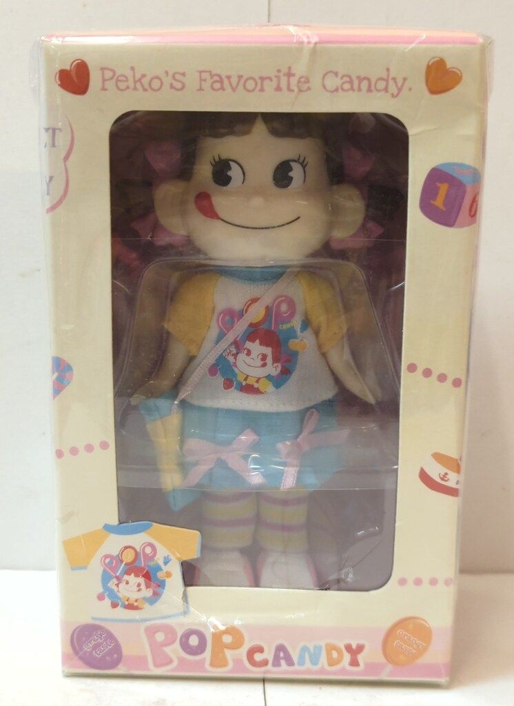不二家 人形/ペコちゃん Tシャツペコちゃん/ポップキャンディ