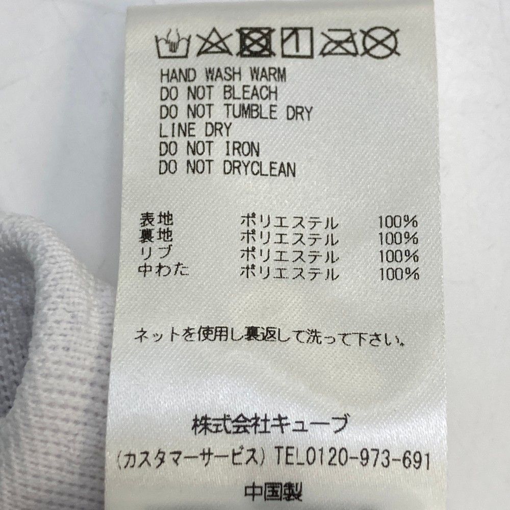 サイズ：48 MARK&amp;LONA マークアンドロナ 2023年モデル 中綿ブルゾン ジャケット グラデーション ロゴ 総柄 ホワイト系 [240101463030] ゴルフウェア メンズ ストスト サイズ：48 MARK&LONA マークアンドロナ 2023年モデル 中綿