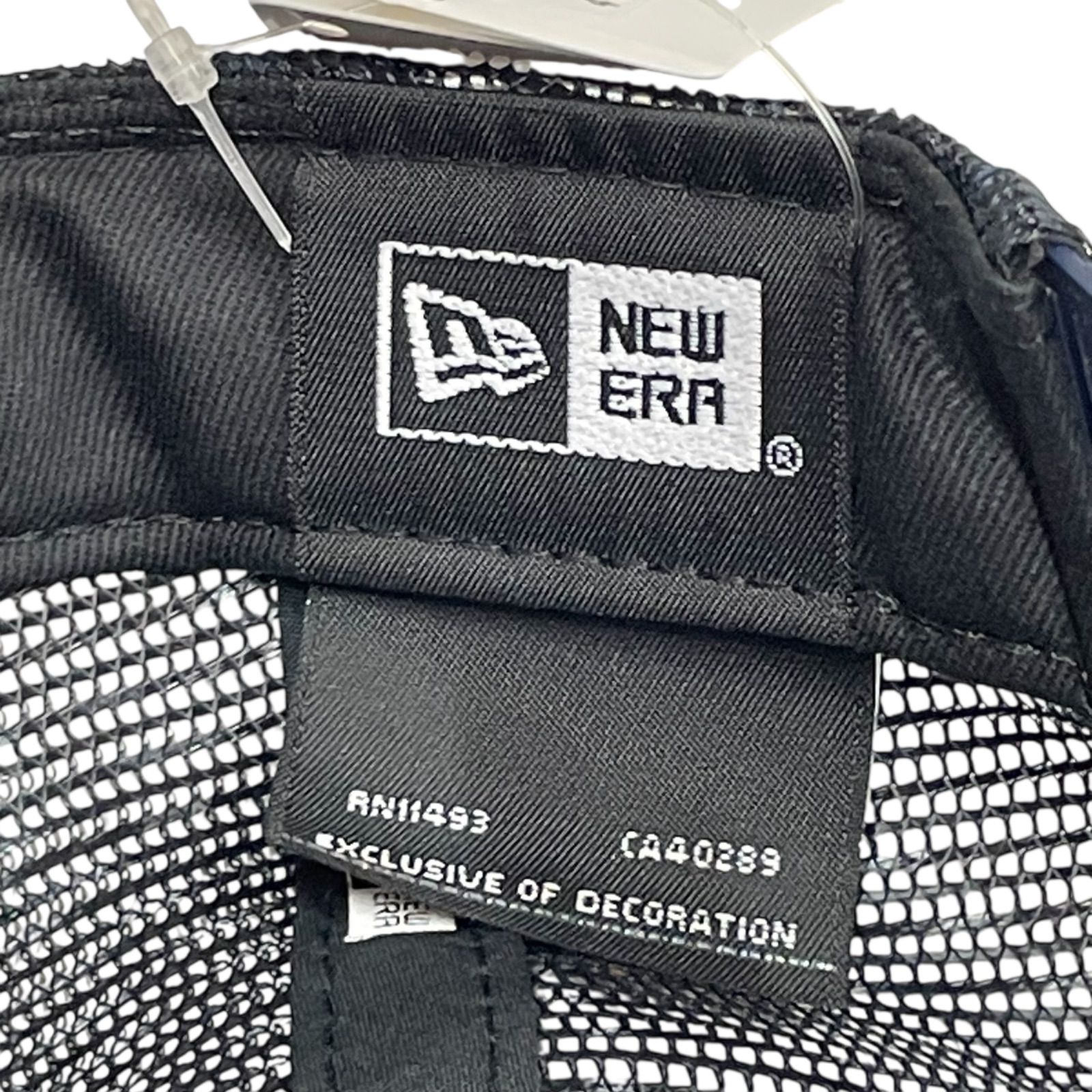 New Era x 阪神タイガース ニューエラ スクエアロゴ デニム メッシュ