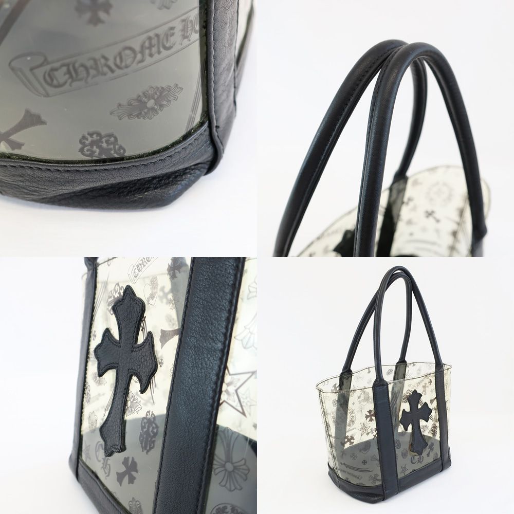 クロムハーツ クリア トート CHROME HEARTS クロムハーツ クリアトートミニ バッグ