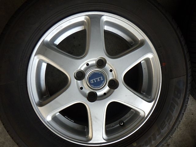 231-732 FEID アルミホイール＆ラジアルタイヤ 185 70R14 ４本セット FFCRYSTALESIA_COM