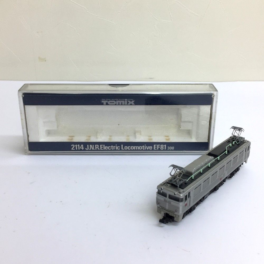TOMIX 箱記載 2114 国鉄EF81形電気機関車/車両記載 2114 TOMIX 箱記載
