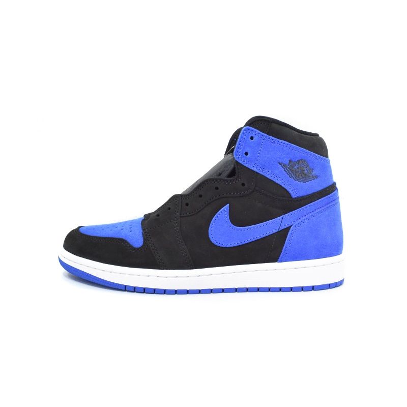 ナイキ NIKE Air Jordan 1 Retro High OG Royal Reimagined エアジョーダン1 レトロ ハイ ロイヤル リイマジンド スニーカー US8 黒 ブラック DZ5485-042 GY20