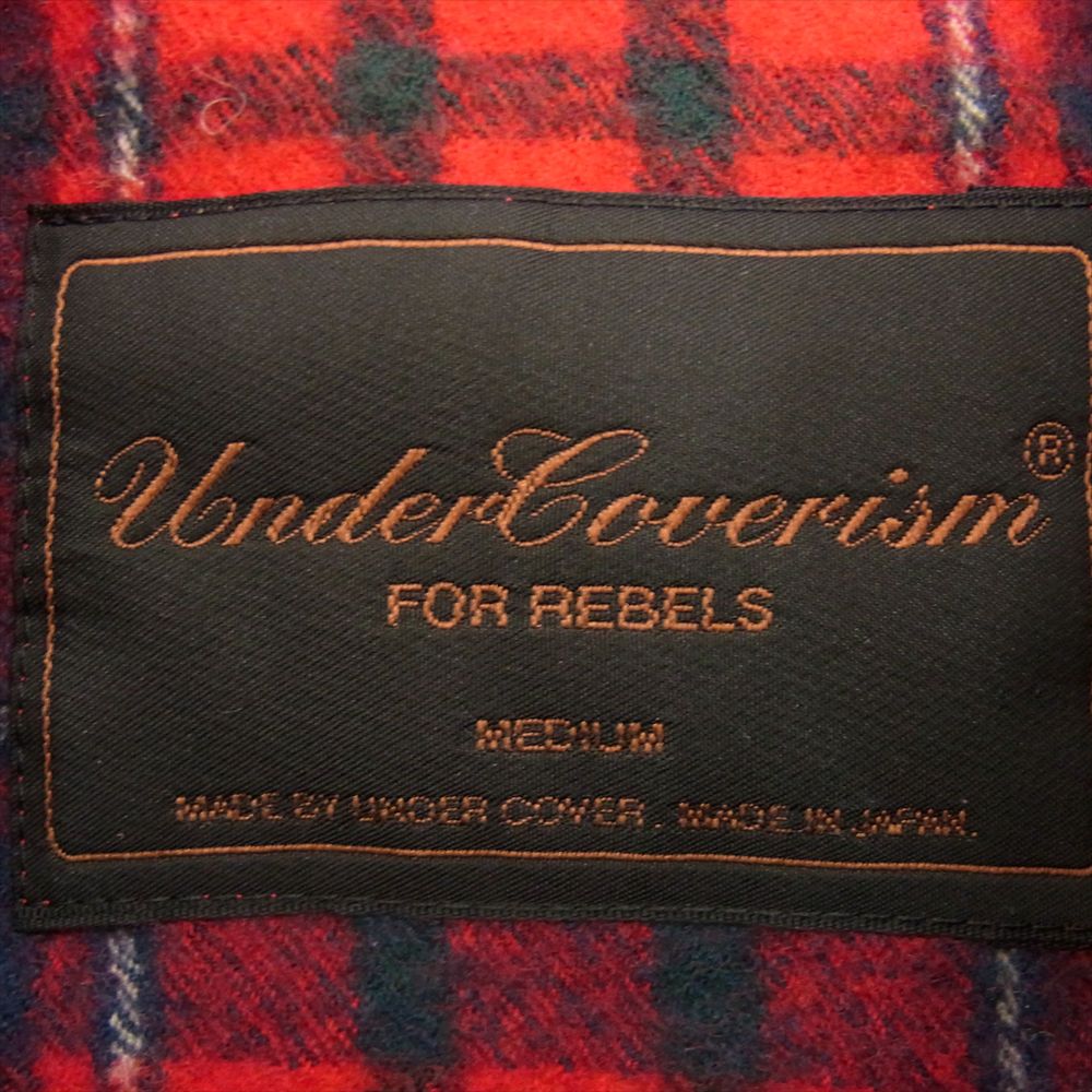 UNDERCOVERISM undercover ジャケット チェック MUNDERCOVER UNDERCOVERISM undercover ジャケット チェック MUNDERCOVER