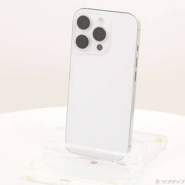 〔中古品〕 iPhone16 Pro 128GB ホワイトチタニウム MYMW3J／A SIMフリー【348】 Pro iPhone16 128GB - 中古iPhone16 [ホワイト