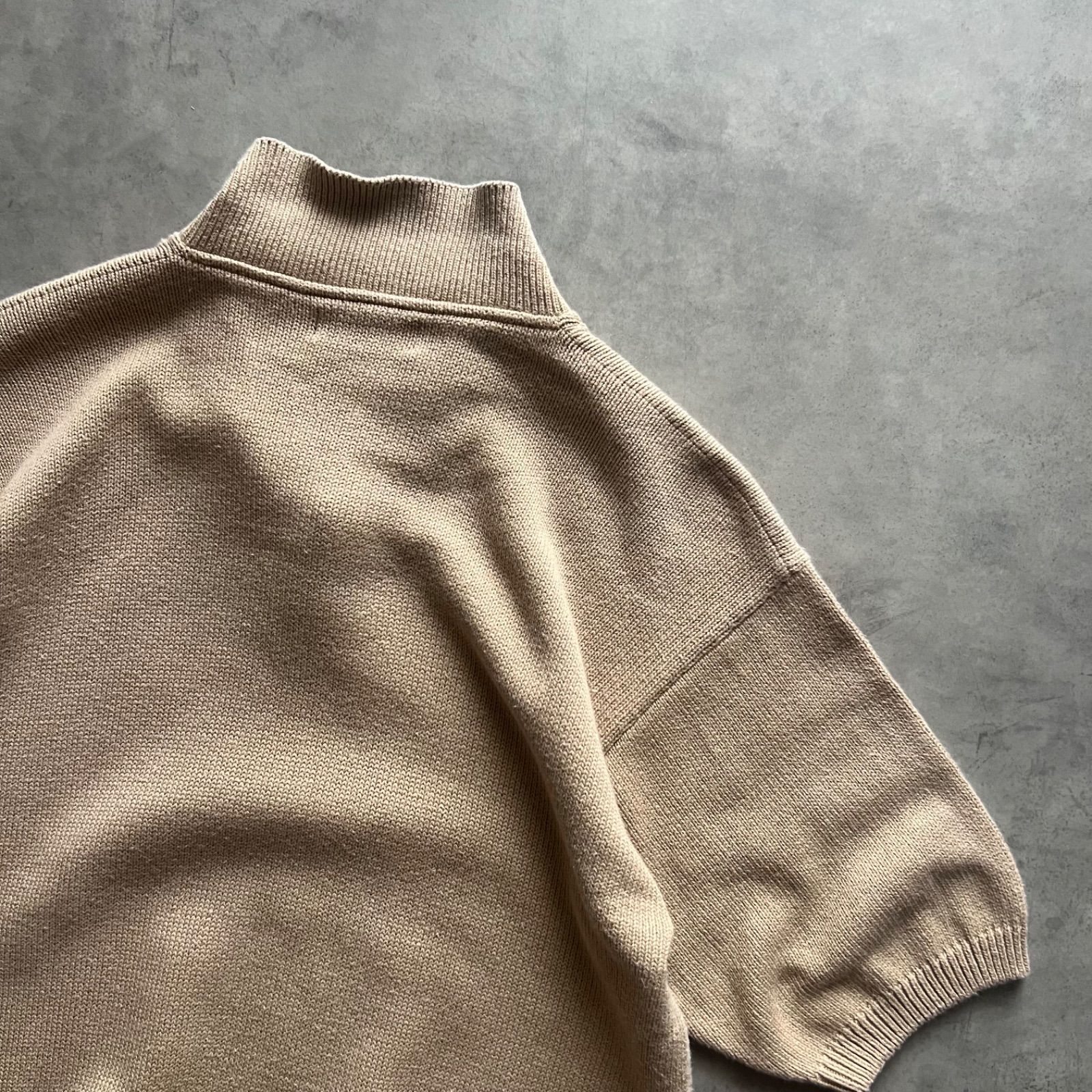 90s Ralph Lauren cotton knit polo shirt ラルフローレン