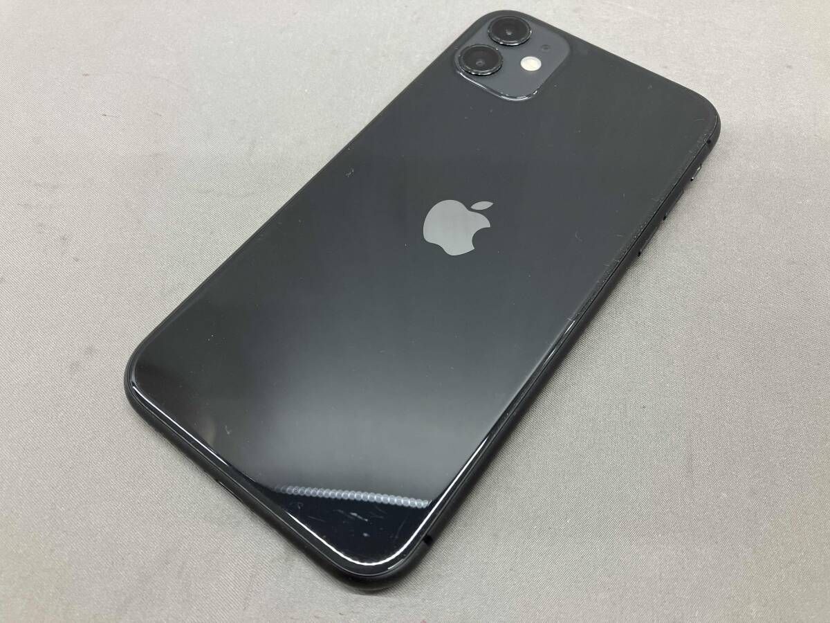 iPhone - au iPhone11 128GB ブラック　SIMロック解除済み SIMロック解除済】au iPhone11 A2221 (MWM02J/A) 128GB ブラック