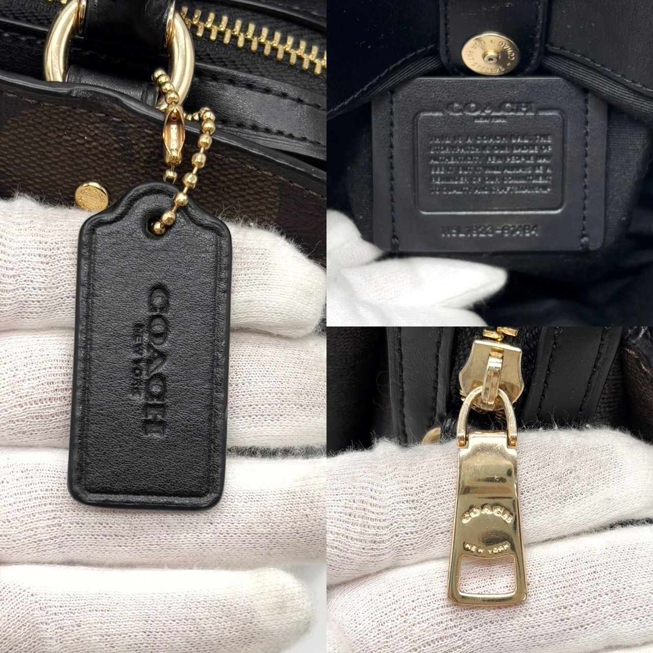 ✨良品✨ COACH コーチ 2way ショルダーバッグ トートバッグ リリー