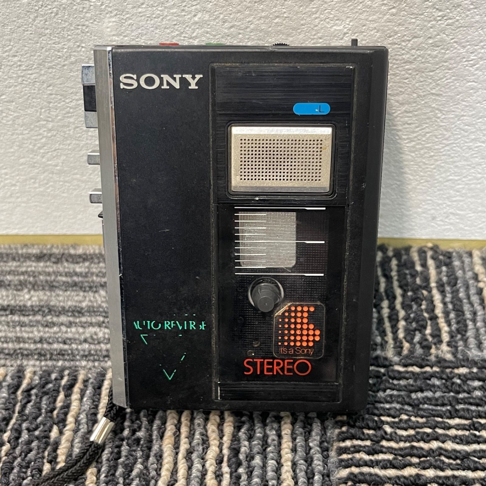 【希少品】SONY TCS-470(B) ステレオカセットレコーダー　ソニー SONY TCS-470(B) ステレオカセットレコーダー