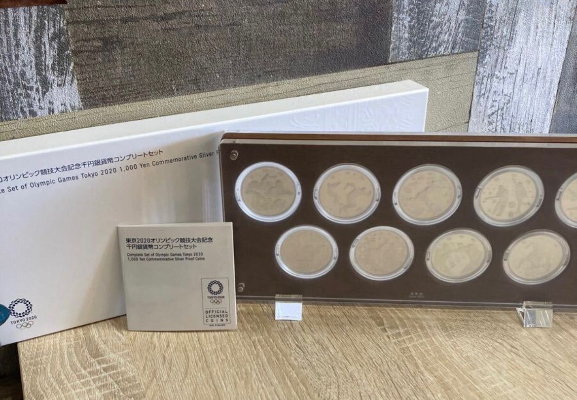 東京オリンピック 千円銀貨コンプリートセット