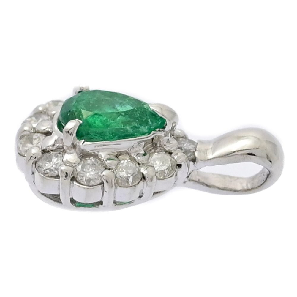 EM0.28ct/FD:0.2ct/5月誕生石 エメラルド ダイヤモンド