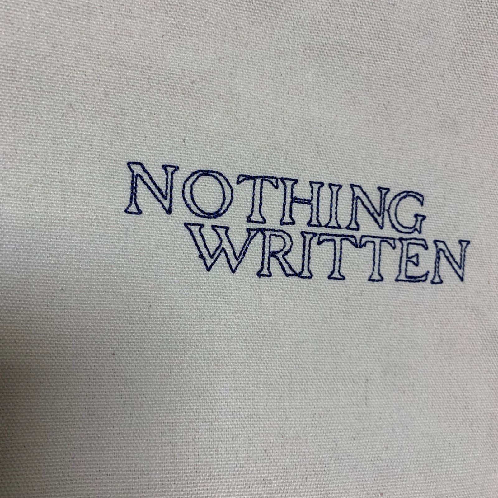 NOTHING WRITTEN エコバッグ NOTHING WRITTEN ナッシングリトゥン トートバッグ miniサイズ